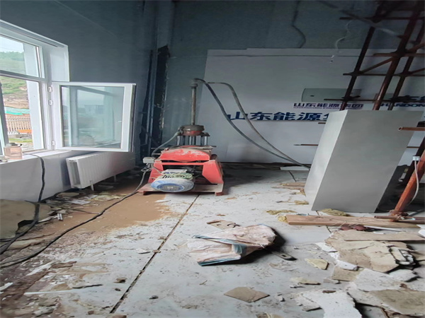 定远地基基础下沉墙体裂缝加固注浆顶升施工